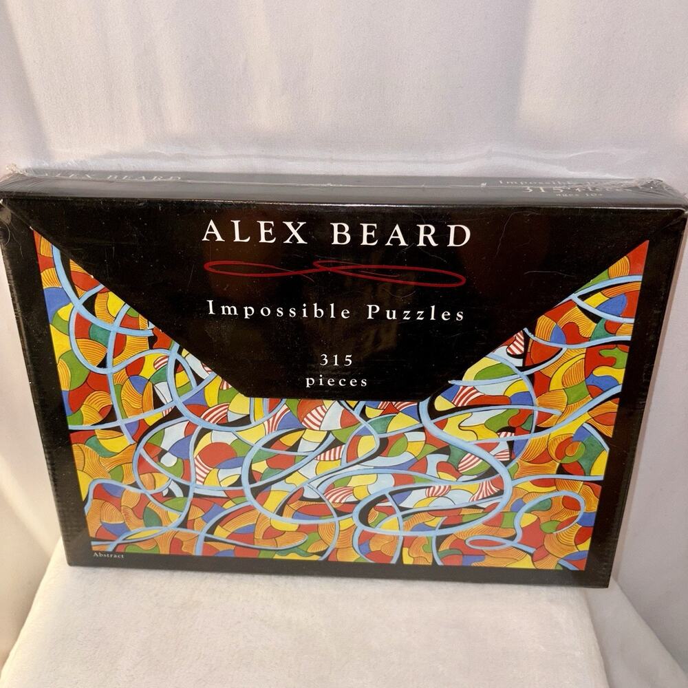Alex Beard Impossible Puzzles “Abstract” ~ 315 piece Jigsaw Puzzle #8791 NEW